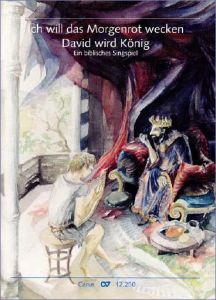 Titelseite des Kindermusicals "Ich will das Morgenrot wecken" - erschienen im Carus Verlag